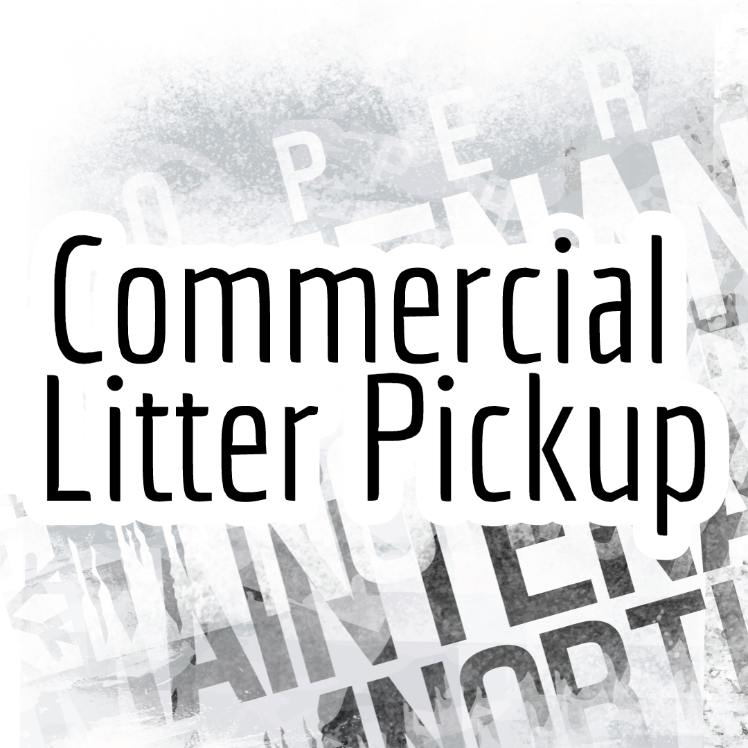 Commercial Litter Pickup